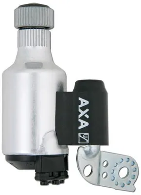 Produktbild von Fahrraddynamo AXA 8201 2+2 Anschlüsse Rechtsanbau silber Alugehäuse Stahllaufrolle