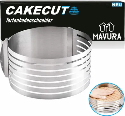 Zdjęcie produktu dla CAKECUT nóż do wykrawania spodu tortu pomocnik do krojenia spodu tortu dzielnik do wykrawania tortu