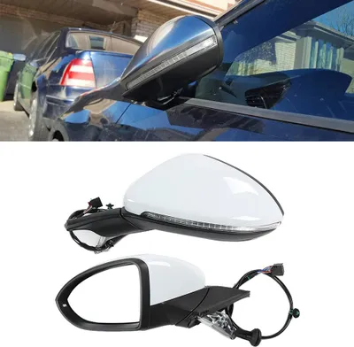 Obrázok produktu pre Pár elektricky sklopných spätných zrkadiel + sada spínačov 5GG 857 502A Vhodné pre Mk7/Mk7.5/R 2013–2020