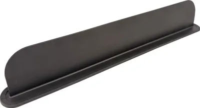 Produktbild von Spritzschutz Silikonmatte schwarz 49 cm für Spüle & Abwaschbereich | Wasserdichter Spritzschutz gegen Nässe | Rutschfeste Silikon Unterlage | 8,5 x 5 x 49 cm