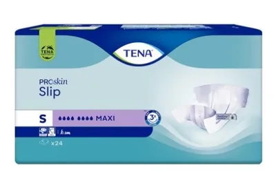 Obrázok produktu pre Tena ProSkin Slip Maxi Pieluchomajtki rozmiar S, 24 sztuk - Długi termin ważności!