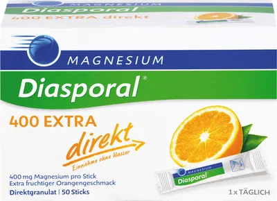 Produktbild von Magnesium-Diasporal 400 extra direkt Direktgranulat Sticks, 50 St. Beutel