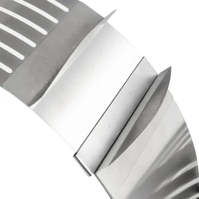 Produktbild von Verstellbare Tortenheber - hohe Qualität - Set von 2 - rostfreies Stahl