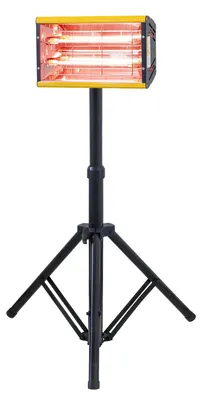 Zdjęcie produktu dla Lampa do utwardzania lakieru na podczerwień, moc 2000 W, efektywna powierzchnia utwardzania, 2000 W ze statywem, 220 V