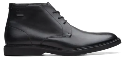 Produktbild von Clarks Howard Cap Mens Black Leather, 9.5