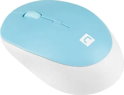 Produktbild von NATEC Harrier 2, rechts, Optisch, Bluetooth, 1600 DPI, Blau, Weiß