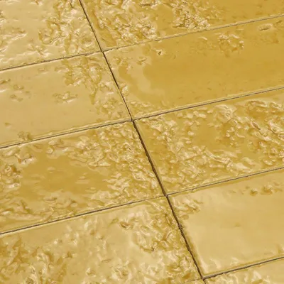 Produktbild von Fliese Bahia-26 Gelb Gelb Glänzend | 6,4 x 26,2 cm | 0.42 m²/s