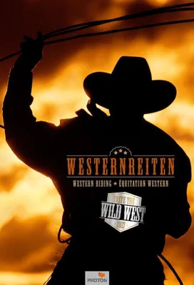Produktbild von WESTERNREITEN Jahres-Wandkalender 2027 mit 12 Monatsblättern und Notizfeldern