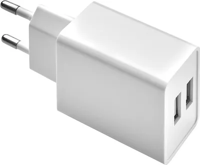 Obrázek produktu pro Nabíječka USB Dvě zásuvky 2,1 A. 5 V.