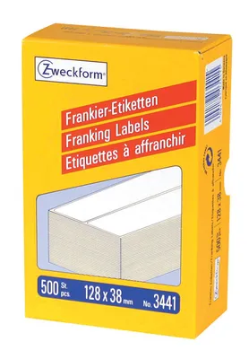 Image de Zweckform ETIKET AZ 3441 128X38
