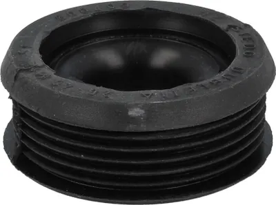 Produktbild von STEDO Euro WC-Spülrohrverbinder Dubletta Ø 55 mm für Spülrohre schwarz