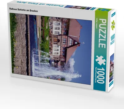 Produktbild von Calvendo Rathaus Schierke am Brocken 1000 Teile Puzzle hoch 480x640mm, reupert lothar; 7338986