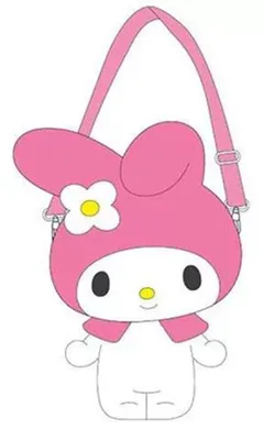 Produktbild von Hello Kitty My Melody Schultertasche zauberhaft niedlich