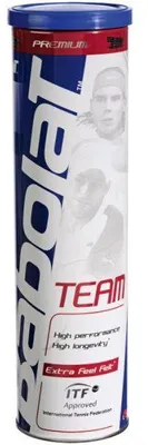 Obrázok produktu pre Babolat - Tenisové loptičky „Team“  4-balenie MR78200 (jednotná veľkosť) (žlté)