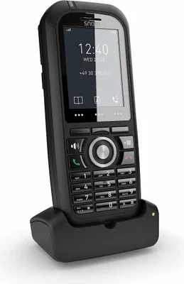 Image de Snom M80 combiné de téléphone sans-fil dect Identification de l'appelant Noir