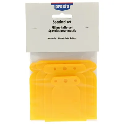 Immagine prodotto di Set di 4 spatole Presto in plastica