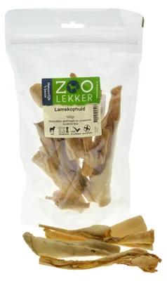 Productafbeelding van Zoolekker Lamskophuid 100 gram