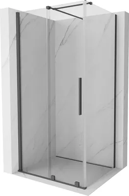 Zdjęcie produktu dla Mexen Velar kabina prysznicowa rozsuwana 120 x 85 cm, transparent, gun gray szczotkowany - 871-120-085-01-66