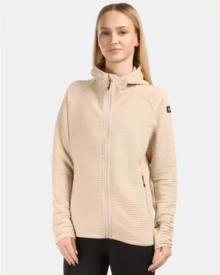 Produktbild von Fleece-Sweatshirt für Damen KILPI TANALI-W 1L0202KI BEIGE Größe: 40