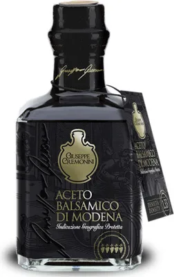 Image de Giuseppe Cremonini, vinaigre balsamique de Modène, flacon de 250 ml
