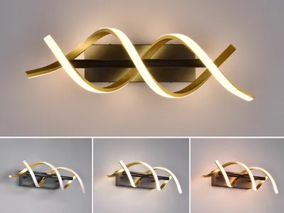 Immagine prodotto di Lampada da parete SEQUENCE oro di Trio 241810208