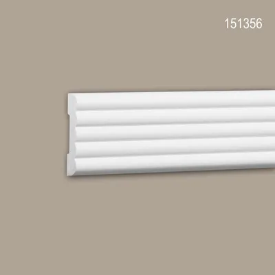 Produktbild von PROFHOME 151356 Wand- und Friesleiste Stuckleiste Zierleiste Friesleiste 2 m