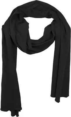 Produktbild von Build Your Brand BY063 | Herren Jersey Scarf / Single-Jersey - Farbe: Black - Größe: One Size