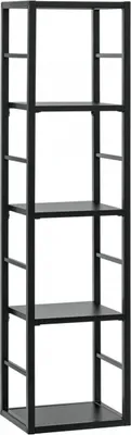 Obrázek produktu pro Kovový regál RIONATA 2 - černý