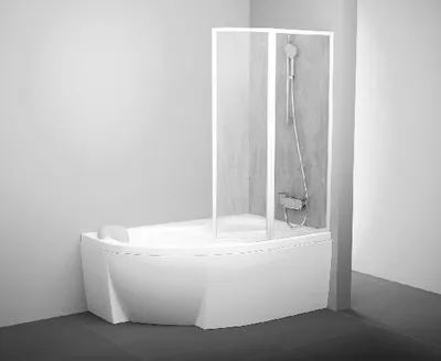 Immagine prodotto di RAVAK ROSA VSK2 140 P paravento per vasca da bagno in due pezzi