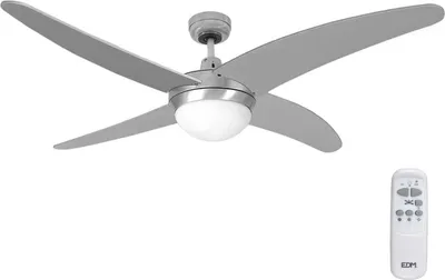 Image de Ventilateur Plafond Caspio Edm ø132cm, 60w, Télécommande - Edm