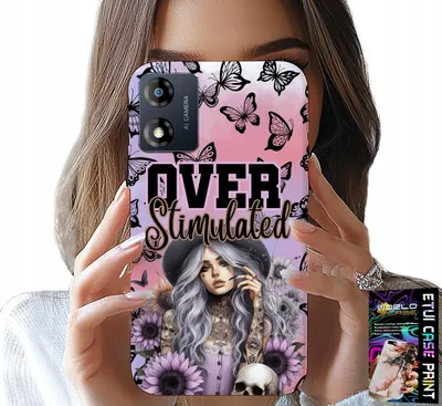 Image de Motorola Moto E13 Case - Over Stimulated, Nastoletnie Wzory, Case