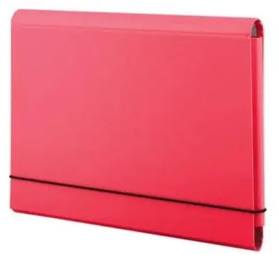 Image de Pochette A5 à rabats avec élastique, rose framboise, PENMATE
