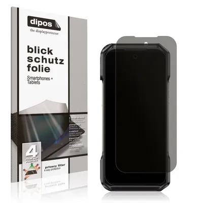 Produktbild von Blickschutzfolie für Ulefone Armor 27T Pro 5G matt Schutzfolie Folie Display Schutz dipos