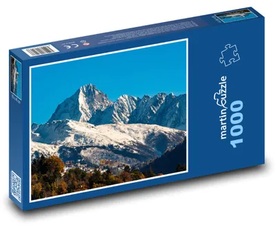 Obrázok produktu pre Puzzle 1000 Alpy - Horská Dedina - martinpuzzle