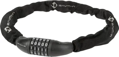 Produktbild von M-Wave Zahlen-Kettenschloss L 85 cm Ø 6mm schwarz