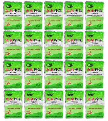 Produktbild von Fishwell Yuquan Eingemachtes Gemüse mit Chilli 20x80g