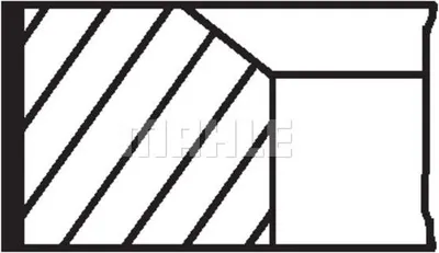 Produktbild von MAHLE 082 72 N0 Kolbenringsatz Kolbenringe für BMW 3 Limousine (E46) 3 Coupe (E46) 3 Limousine (E36) 3 Limousine (E30) 3 Coupe (E36)