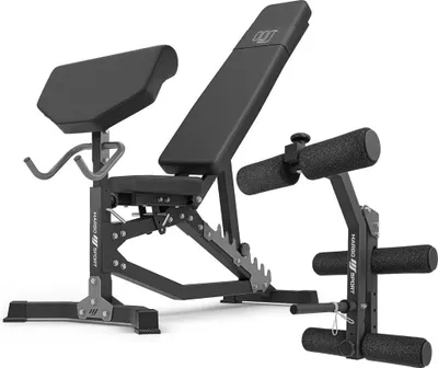 Image de Marbo Sport - Ensemble MS39_2.0 | Banc double face + pupitre curl + presse jambes