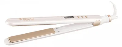 Immagine prodotto di ECG ZV 117 Apparecchio per lo styling dei capelli Piastra per capelli Oro rosa caldo, bianco 40 W 1,7 m