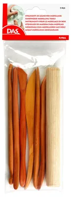 Produktbild von Dachs - Tonwerkzeuge 7-teilig aus Holz