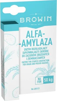 Produktbild von Alpha-Amylase für Getreide - und Kartoffelmaische 4 G - BROWIN - Enzym zur verflüssigung von stärkemehl