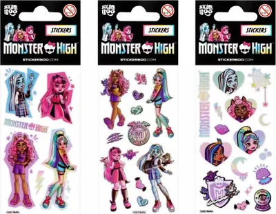 Produktbild von Naklej Monster High 66x126 S-boo Pbh 120/1800