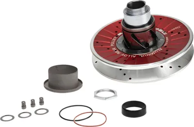 Obrázek produktu pro Variátor Malossi MHR La Furia Rossa, vyrobený z CNC opracovaného hliníku, určený pro skútr Piaggio Typhoon 50 TEC1T