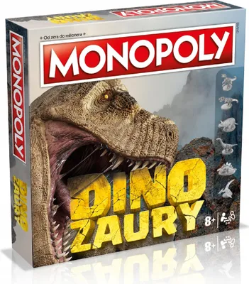 Zdjęcie produktu dla Gra planszowa MONOPOLY Dinosaurs Winning Moves
