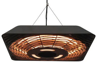 Obrázok produktu pre Outsunny stropný ohrievač, ohrievací huba 800 W/1200 W/2000 W s diaľkovým ovládaním, hliník