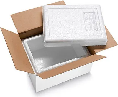 Produktbild von 78x Isolierboxen mit Deckel aus EPS 210 x 165 x 115 mm 1,5 Liter inkl. Umkarton
