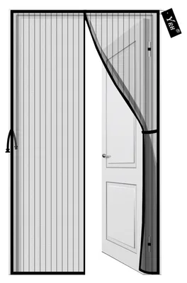 Produktbild von Magnetisches Türnetz, 100 x 230 cm, für Balkon und Terrasse