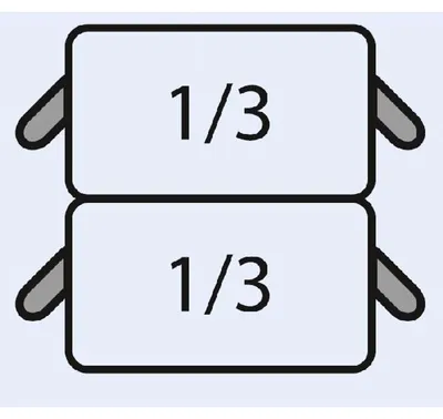 Immagine prodotto di Set di cestelli per pasta E7/Cpcexe: 2 x 1/3 Gn