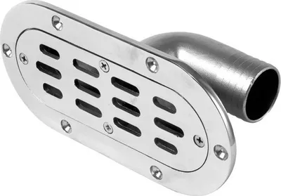 Obrázek produktu pro Oválný vanový odtok Osculati z nerezové oceli 92 x 190 mm
