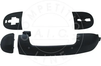 Produktbild von AIC 56339 Türgriff Außen Vorne oder Hinten für FORD TRANSIT CONNECT (P65, P70, P80) Schwarz